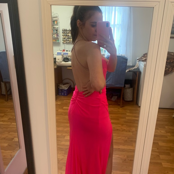 Alyce Paris Barbie Pink Prom Dress - Picture 3 of 3